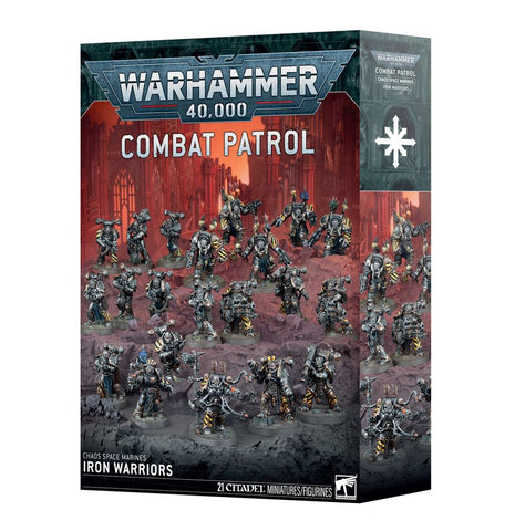 Warhammer  - 40K - Iron Warriors - COMBAT PATROL