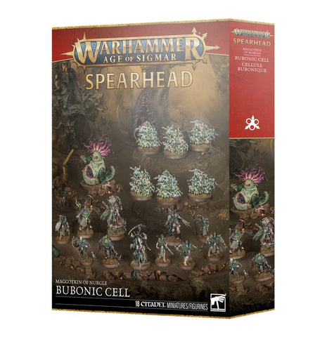 Warhammer - AoS - Bubonic Cell [Maggotkin of Nurgle] - SPEARHEAD (PRE-ORDER 2026-01-17)