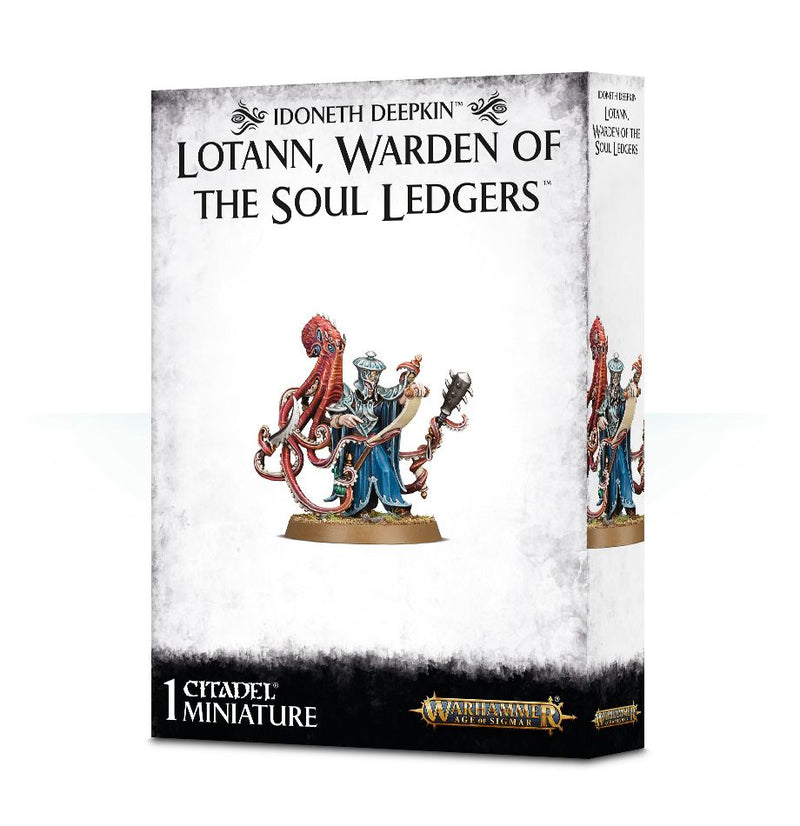 Warhammer - AoS - Idoneth Deepkin - Lotann, Warden of the Soul Ledgers