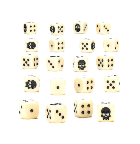 Dice - Warhammer - Dice Set (Ivory)