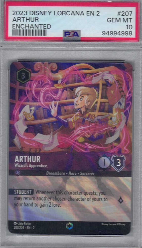 Arthur - Wizard's Apprentice - Enchanted - PSA 10