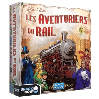 Les Aventuriers du Rail - Jeu de Base (Multilingue)