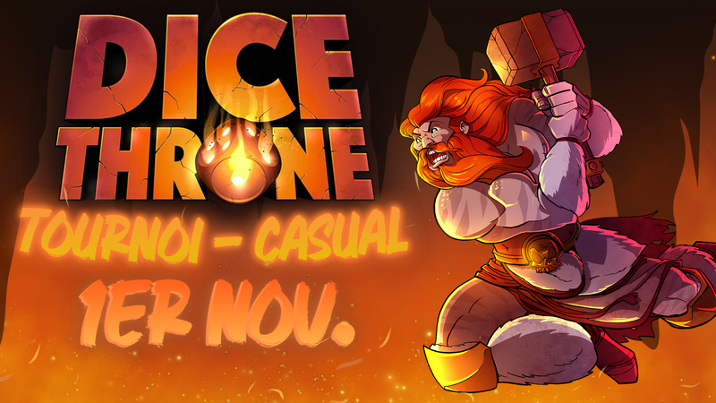 Tournoi - Dice Throne [1 Novembre]