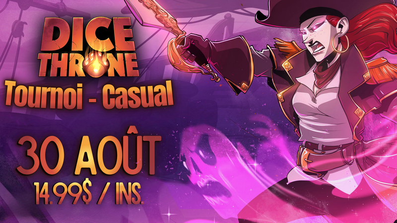 Tournoi - Dice Throne [30 Août]