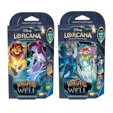 LORCANA - Whispers in the Well - STARTER DECKS (EN)
