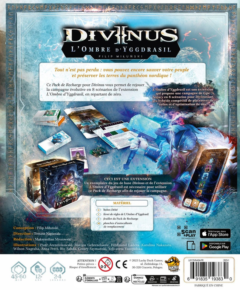 Divinus - Pack de Recharge - L'ombre d'Yggdrasil (Français)