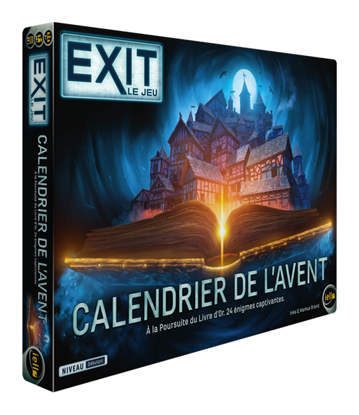 Exit - Calendrier de l'Avent 2 : À la poursuite du livre d'or (Français) | La Crypte