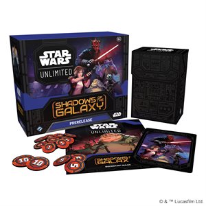STAR WARS UNLIMITED - SHADOW OF THE GALAXY - PRE-RELEASE (5 JUILLET)