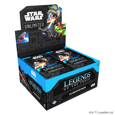 STAR WARS UNLIMITED - LEGENDS OF THE FORCE - BOOSTER BOX