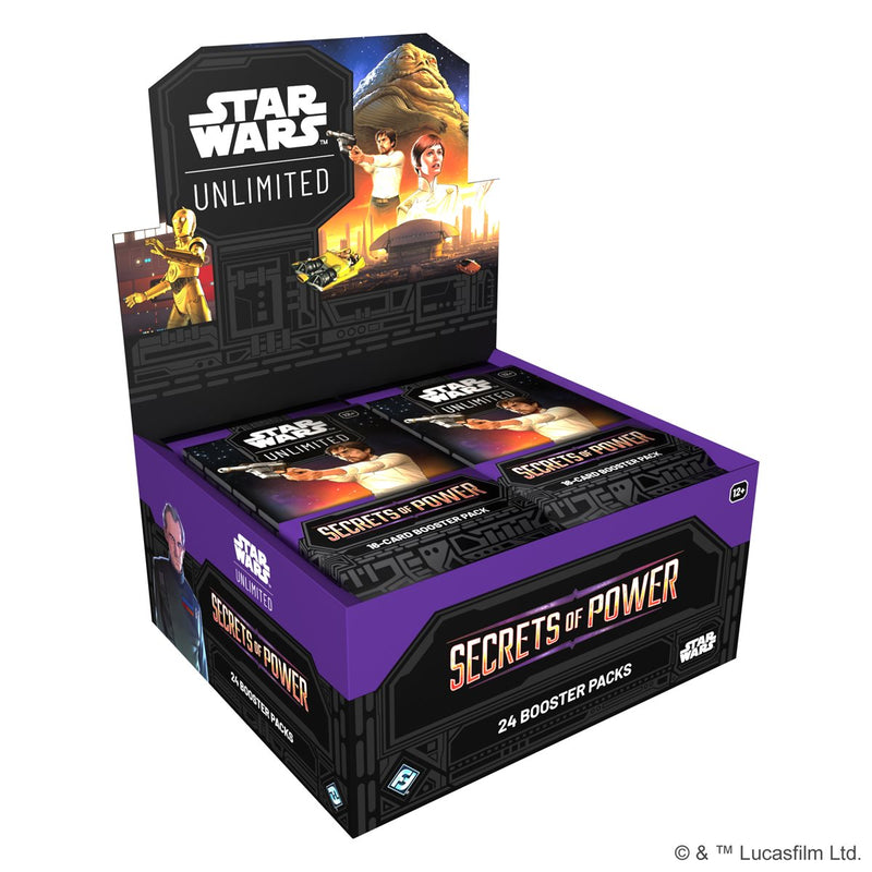 STAR WARS UNLIMITED - SECRETS OF POWER - BOOSTER BOX