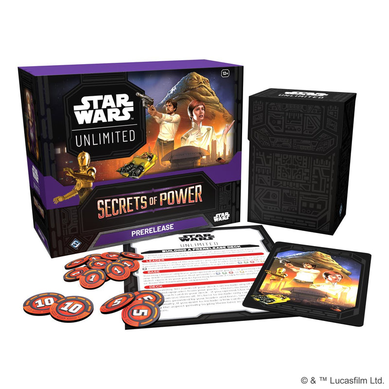 STAR WARS UNLIMITED - SECRETS OF POWER - PRERELEASE BOX
