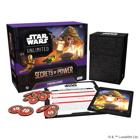 STAR WARS UNLIMITED - SECRETS OF POWER - PRERELEASE BOX