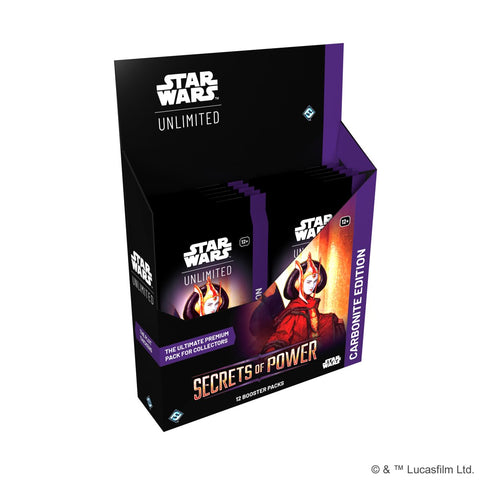 STAR WARS UNLIMITED - SECRETS OF POWER - CARBONITE BOX
