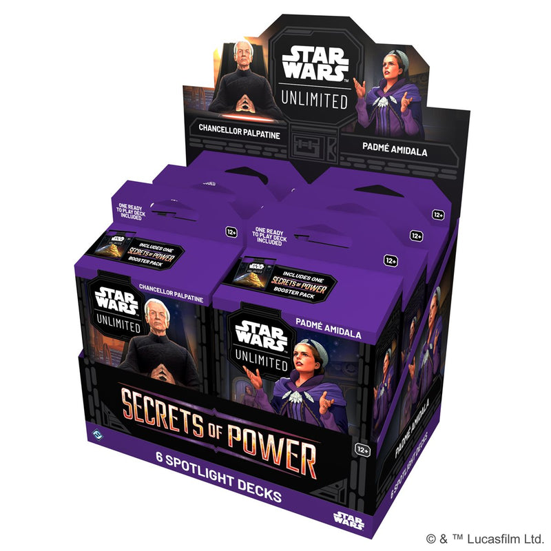 STAR WARS UNLIMITED - SECRETS OF POWER - STARTER DECKS