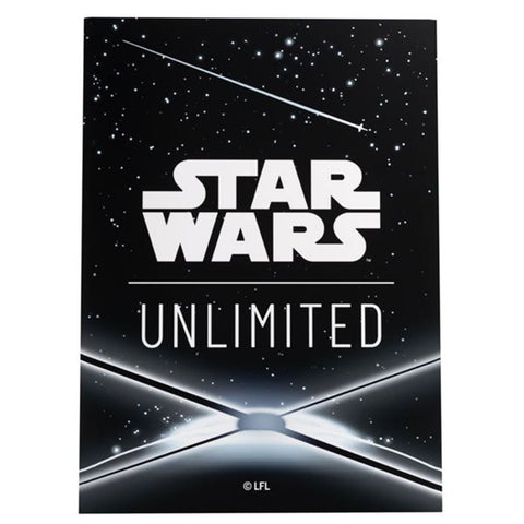 Sleeves - Star Wars Unlimited Art Sleeve - Logo (Black Card Back)