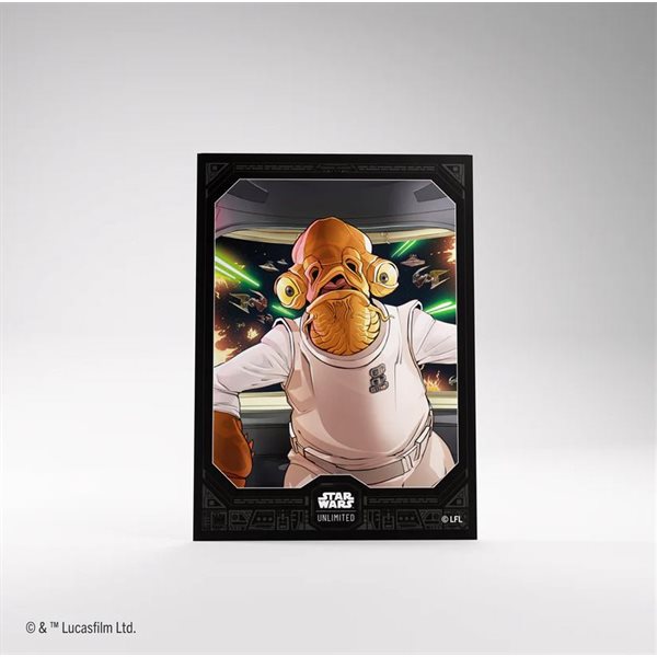 Sleeves - Star Wars Unlimited Art Sleeve - Admiral Ackbar