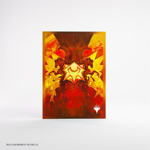 Sleeves - GAMEGENIC - Secrets of Strixhaven [Art Sleeves: Lorehold]