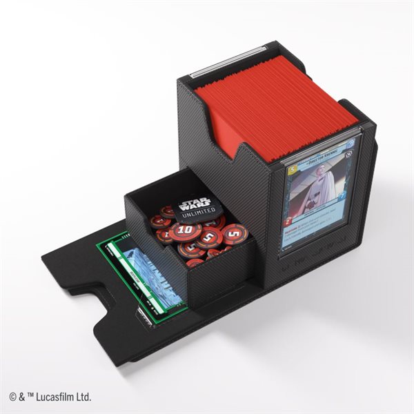 Deck Box - Gamegenic (Twin Suns - Black 100+)