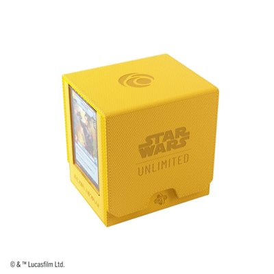 Deck Box - GAMEGENIC - Twin Suns [Yellow] (100+)
