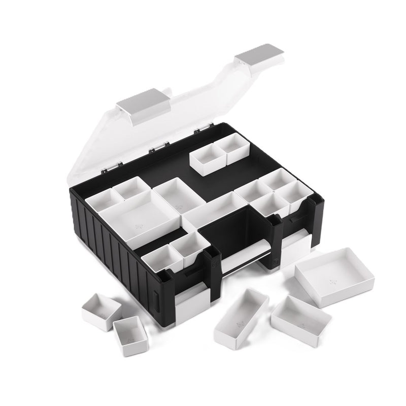 Deck Case - Gamegenic - Game Castle (Black/White/Clear)