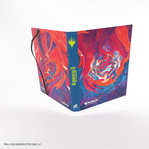 Binder - GAMEGENIC - Secrets of Strixhaven [Prismari] (18 Pockets/No Zip)