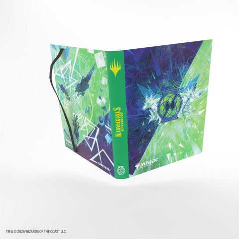 Binder - GAMEGENIC - Secrets of Strixhaven [Quandrix] (18 Pockets/No Zip)