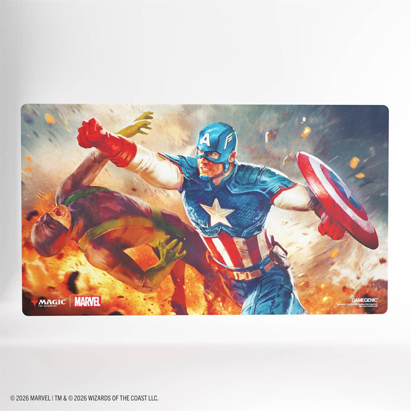 Playmat - GAMEGENIC - Universes Beyond: Marvel Super Heroes [Captain America - Super Soldier]