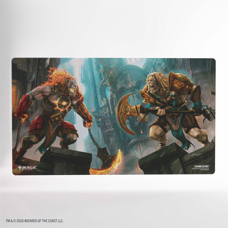 Playmat - GAMEGENIC - Reality Fracture [Ajani, Path of Vengeance/Ajani, Counterattack Leader] (SHINY)