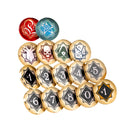 Tokens - GAMEGENIC - Arkham Horror 2026 Chaos Tokens & Bag