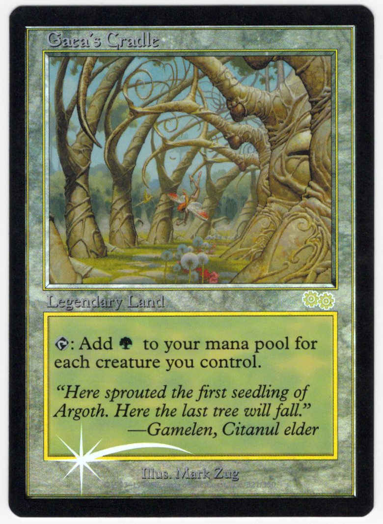 Gaea's Cradle (LP+) [Judge Gift Cards 1998] [Foil]