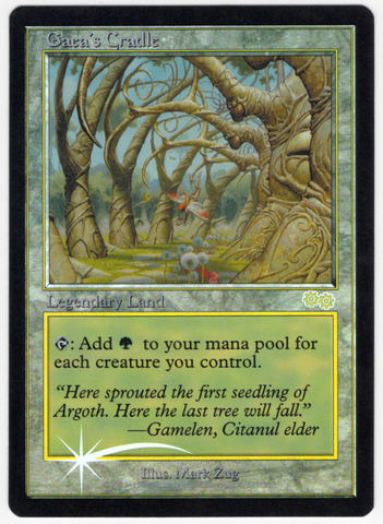 Gaea's Cradle (LP+) [Judge Gift Cards 1998] [Foil] #3