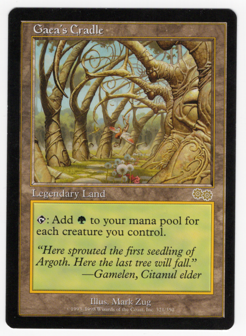 Gaea's Cradle [Urza's Saga]