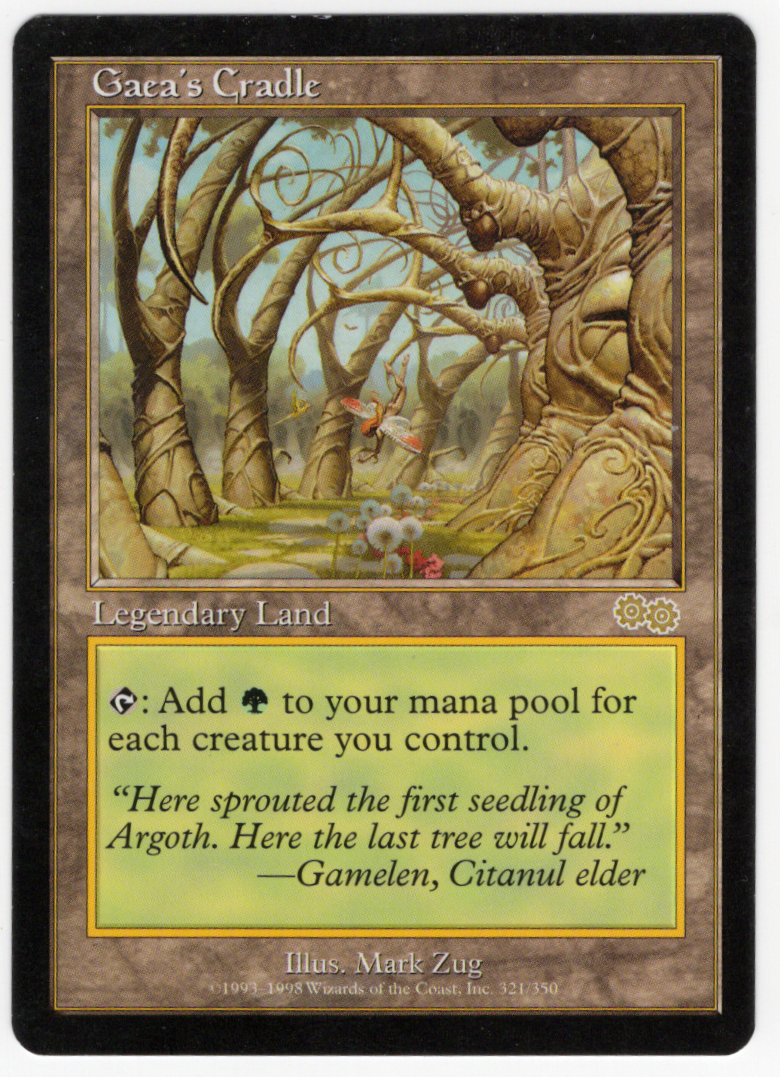 Gaea's Cradle (SP+) [Urza's Saga]