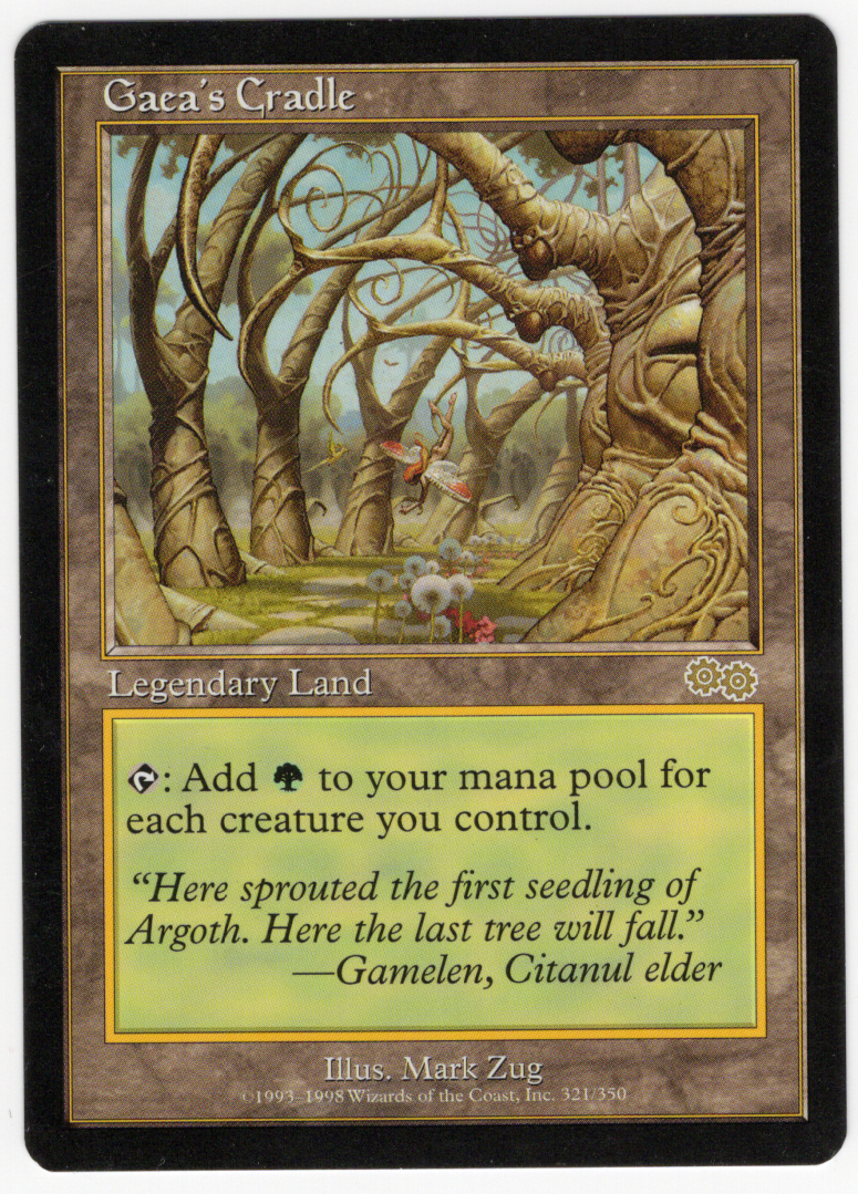 Gaea's Cradle [Urza's Saga]