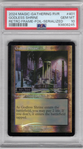 Godless Shrine (Retro) (Serialized) [Ravnica Remastered] [Graded] #1
