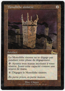 Grim Monolith (FR) (MP-) [Urza's Legacy]