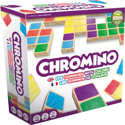 Chromino - Version en bois (Multilingue)