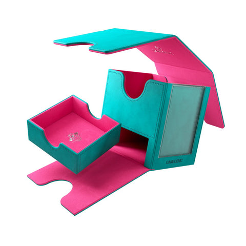 Deck Box - GAMEGENIC - Teal/Pink (Sidekick Pro 200+ XL)