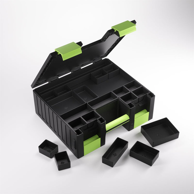 Deck Case - GAMEGENIC - Game Castle [Black/Green]