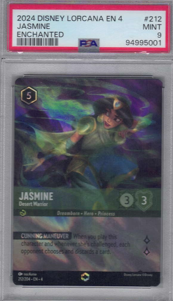 Jasmine - Desert Warrior - Enchanted - PSA 9