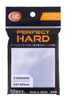 Inner Sleeves - KMC - Perfect Hard [Clear] (50pcs)