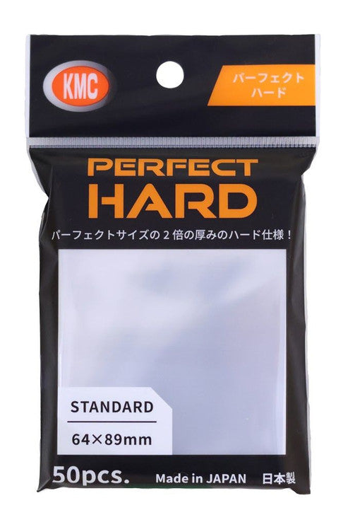 Inner Sleeves - KMC - Perfect Hard [Clear] (50pcs)
