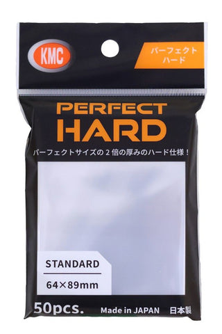 Inner Sleeves - KMC - Perfect Hard [Clear] (50pcs)