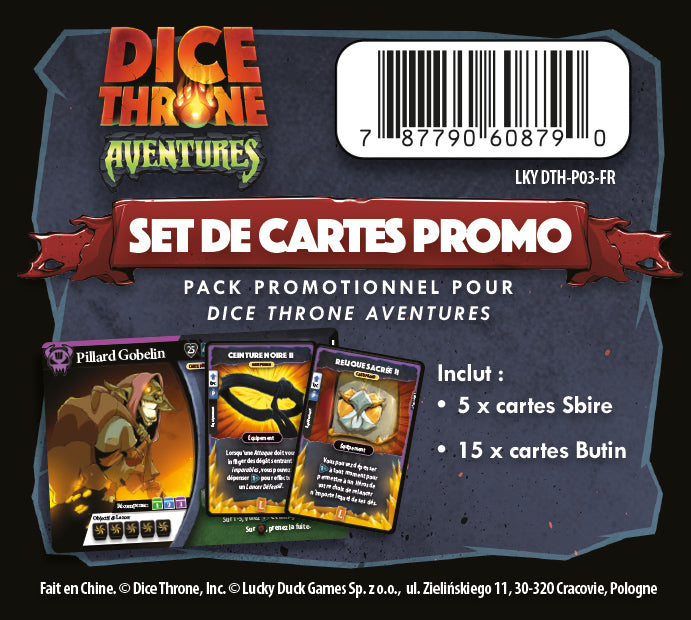 Dice Throne - Adventure - Pack d'extension Promo (Français)