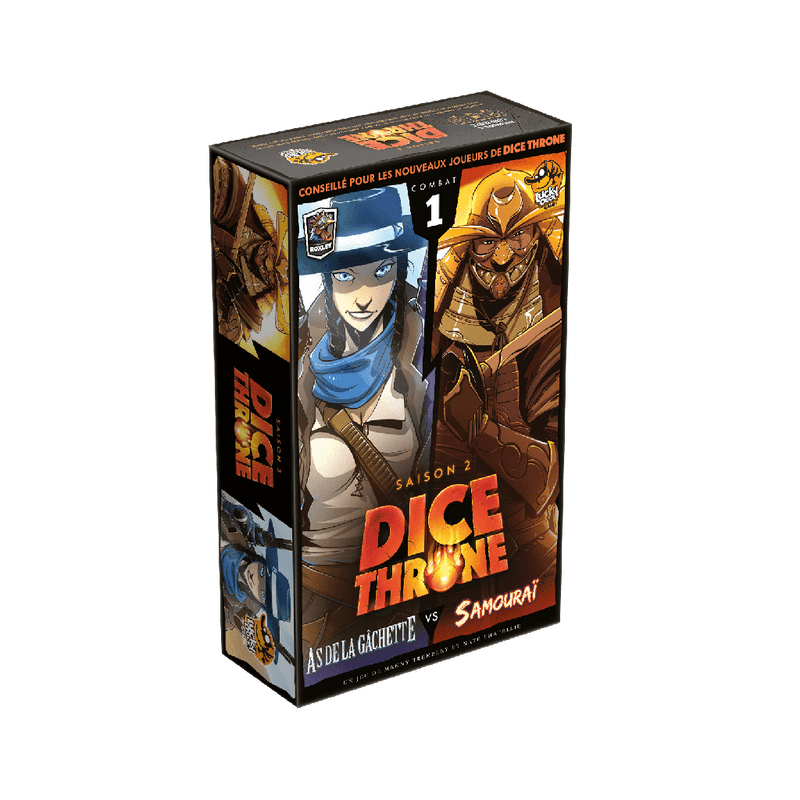 Dice Throne- Saison 2 As de la Gâchette vs Samourai (Français)