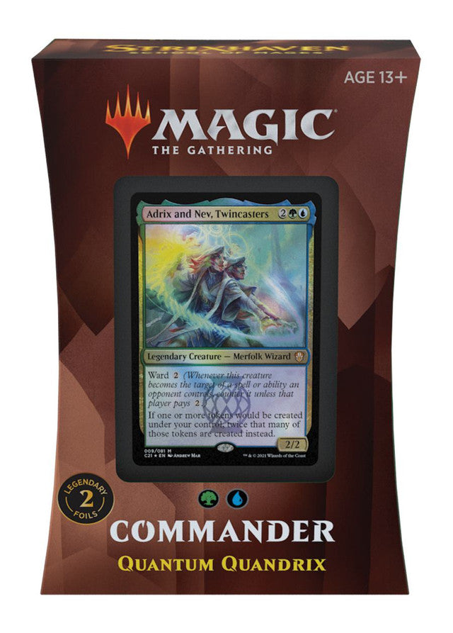 MTG - Strixhaven: School of Mages - COMMANDER // QUANTUM QUANDRIX