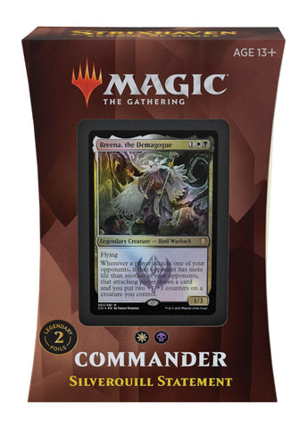 MTG - Strixhaven: School of Mages - COMMANDER // SILVERQUILL STATEMENT