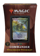 MTG - Strixhaven: School of Mages - COMMANDER // WITHERBLOOM WITCHCRAFT