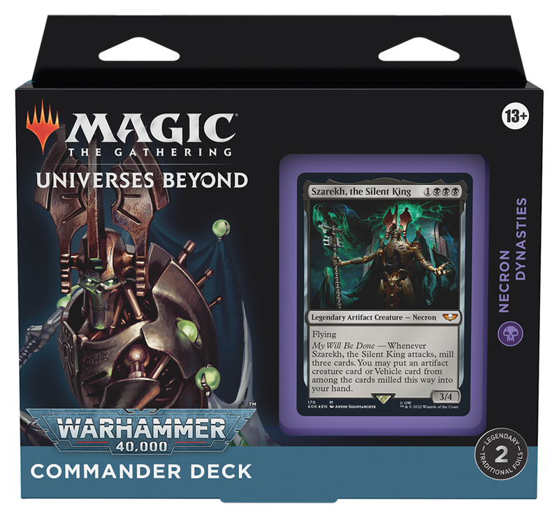 MTG - Universes Beyond: Warhammer 40K - COMMANDER DECK // NECRON DYNASTIES