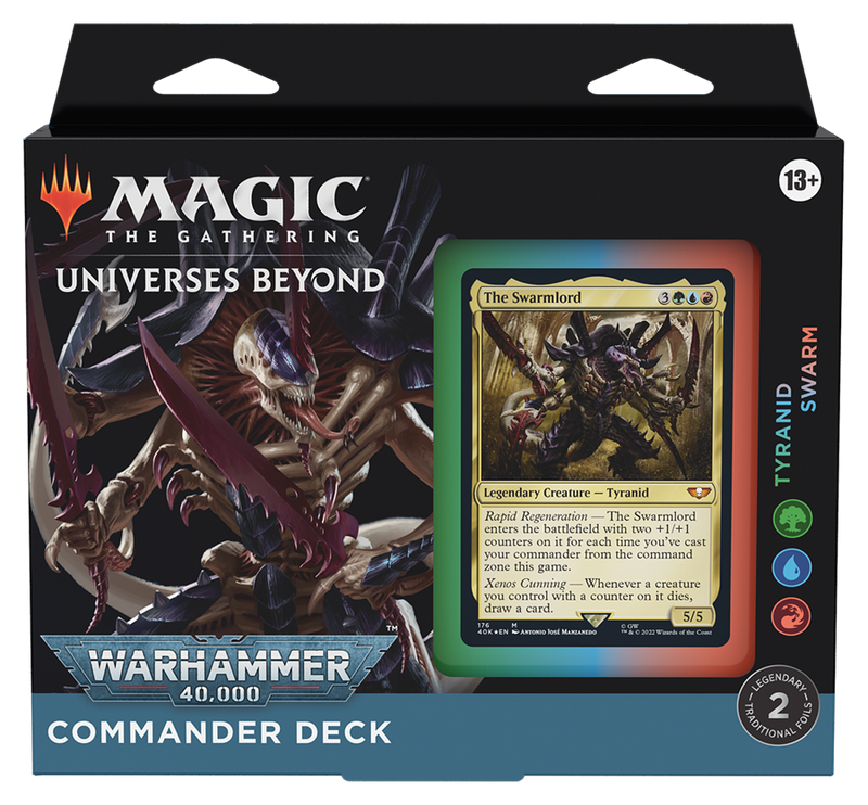 MTG - Universes Beyond: Warhammer 40K - COMMANDER DECK // TYRANID SWARM
